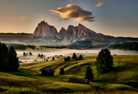 Langkofel_Alpi di Siusi_Italy