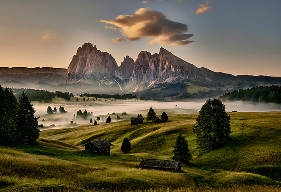 Langkofel_Alpi di Siusi_Italy